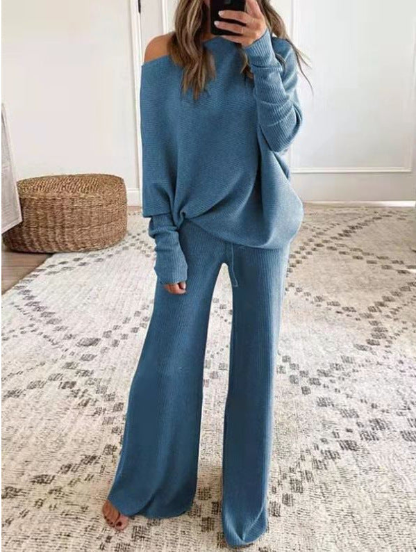 Chloe | Modern Asymmetrical Knit Two Piece Set