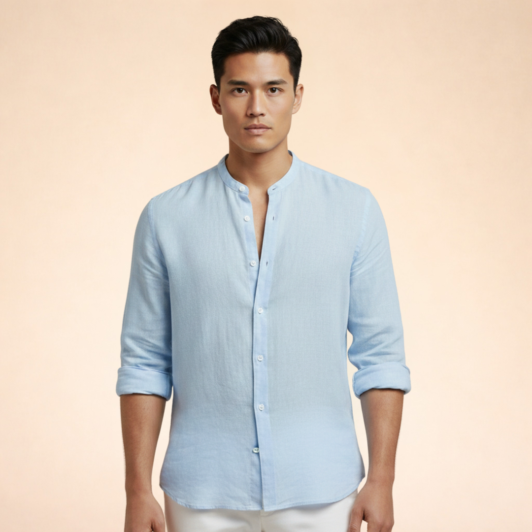 Harmon|Camicia di Lino Elegante e Senza Tempo