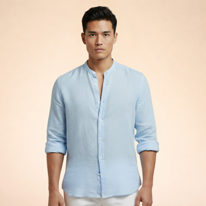 Harmon|Camicia di Lino Elegante e Senza Tempo