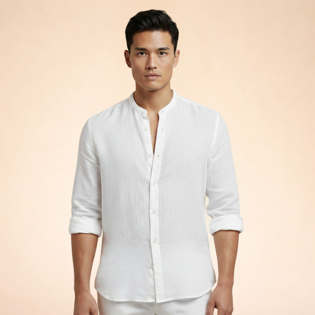 Harmon|Camicia di Lino Elegante e Senza Tempo