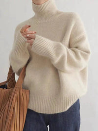 Sophie | Cozy Oversized Wool-Blend Turtleneck Sweater