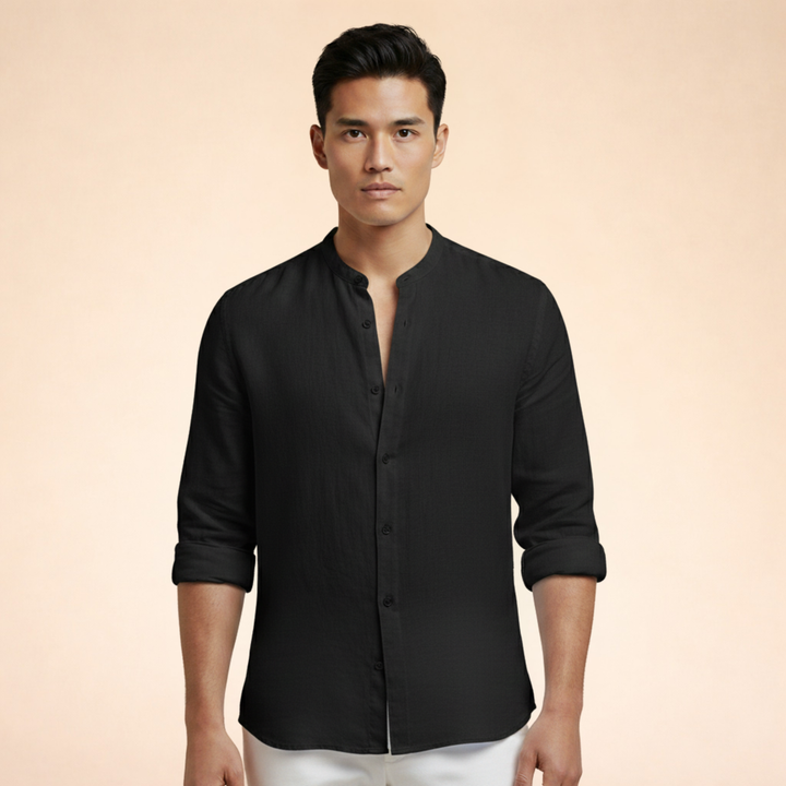 Harmon|Camicia di Lino Elegante e Senza Tempo