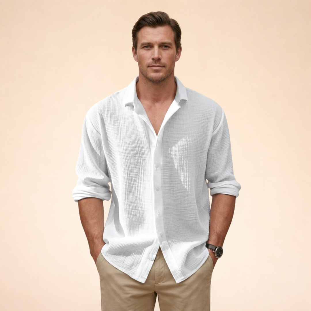 Marlin | Chemise à manches longues moderne et polyvalente