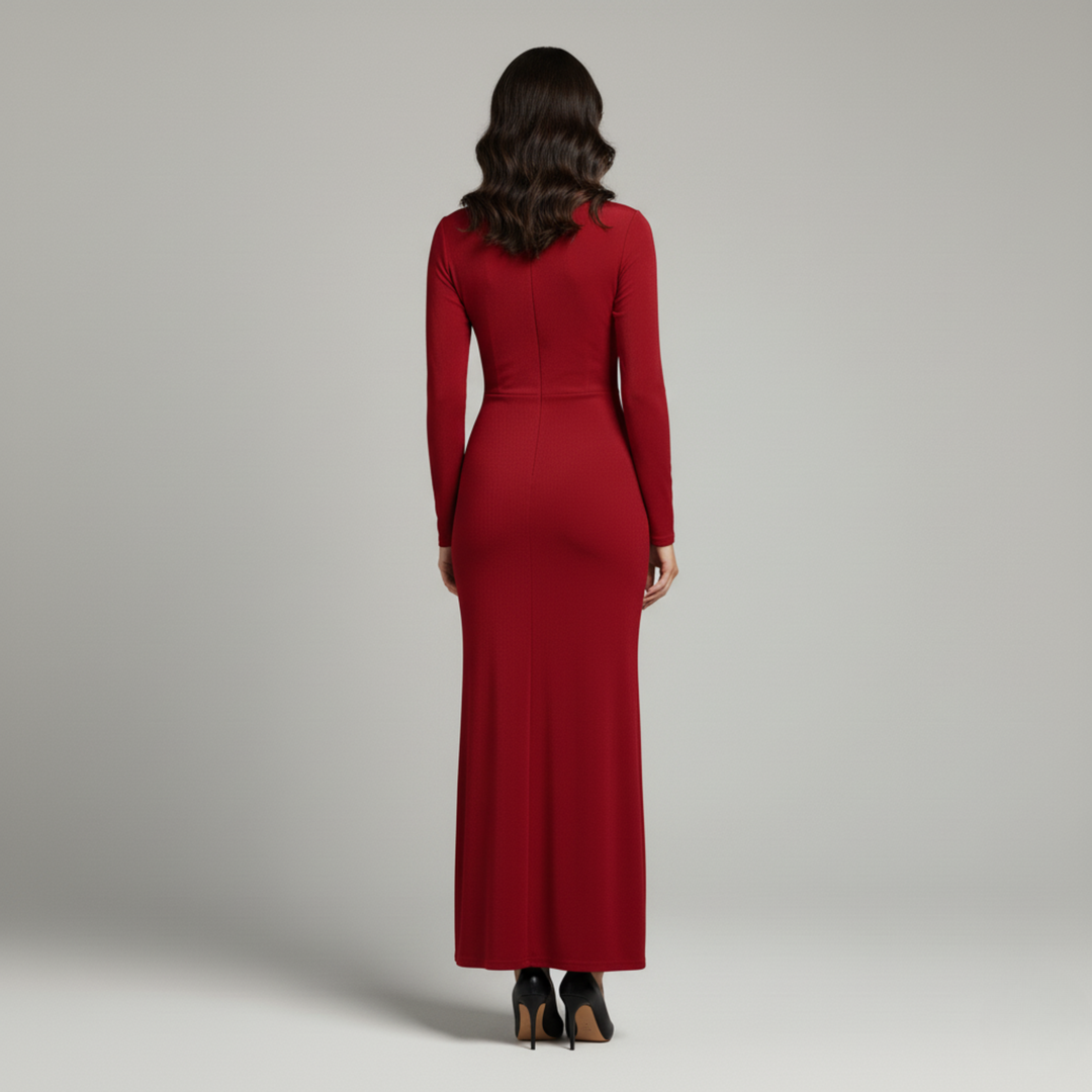 Jaleesa | Elegant Long Sleeves Maxi Dress