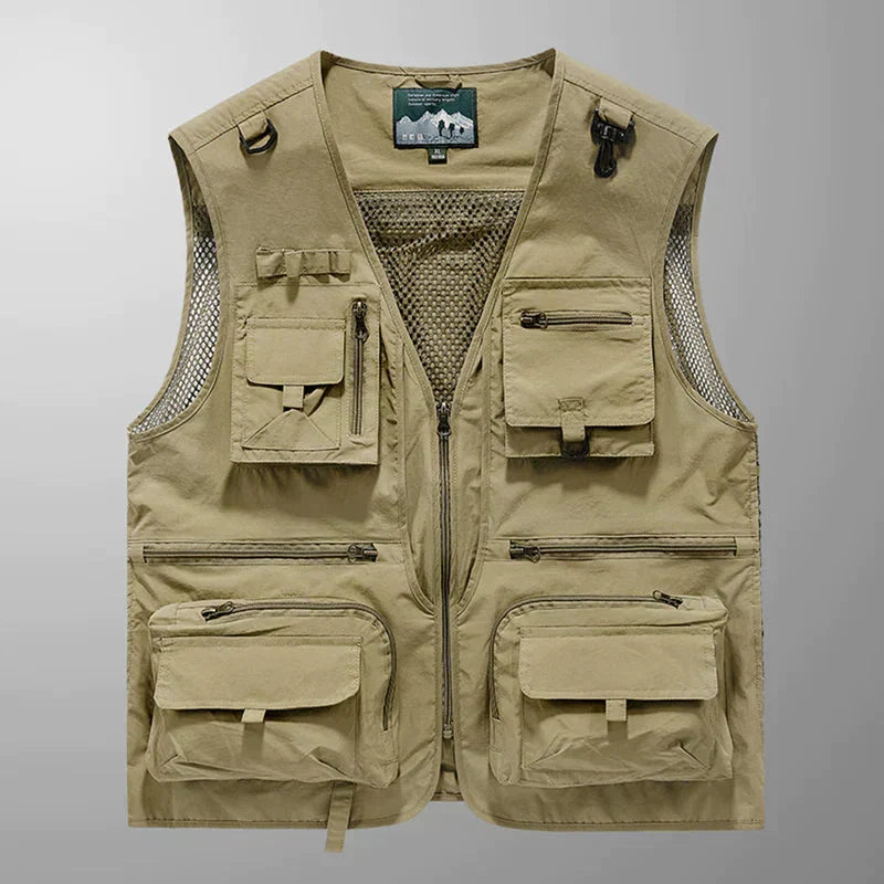 Sebastian | Rugged And Functional Outdoor Cargo Vest