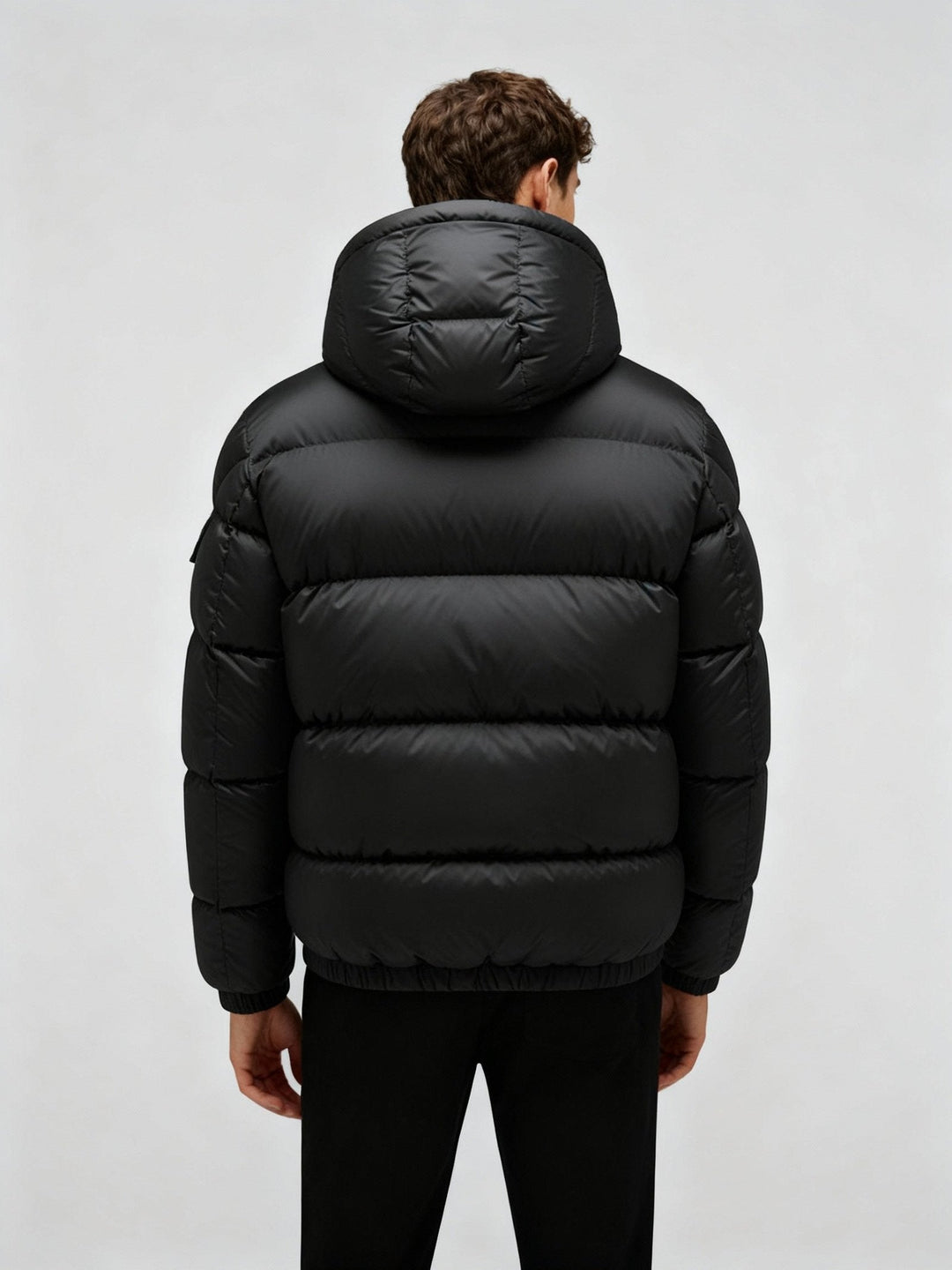 Drune | Men's Puffer Jacket – Warm Winter Design with Hood