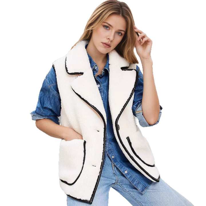Isla | Elegant Textured Loop Layering Vest