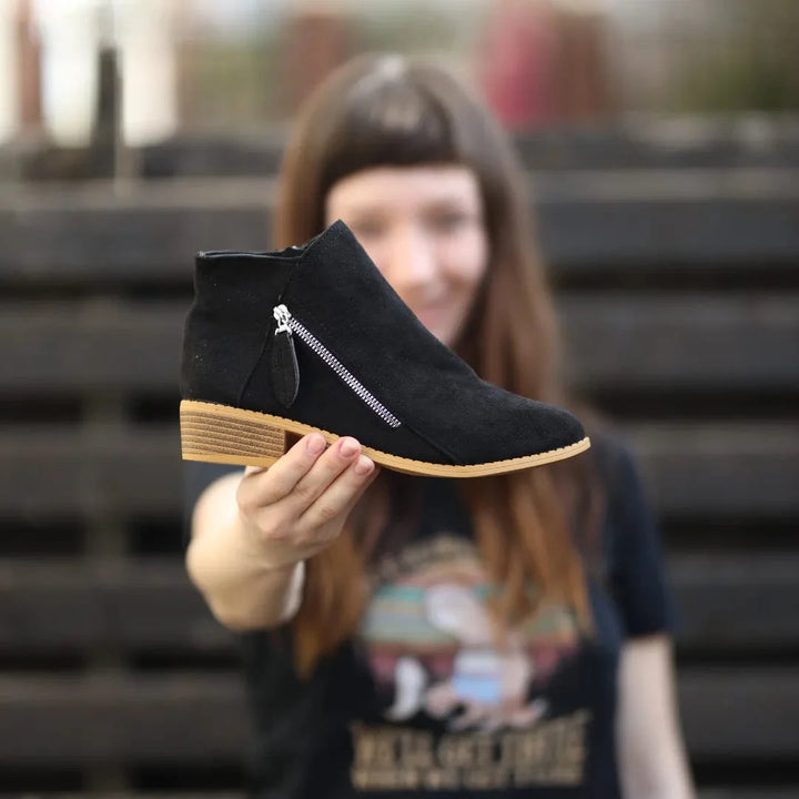 Jemima | Stivaletti alla caviglia eleganti e versatili con nappa