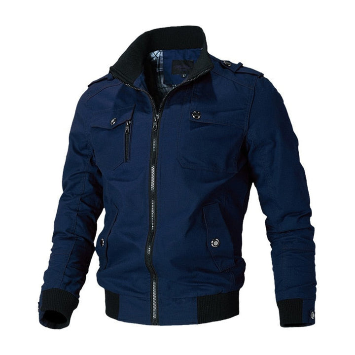 Reuben | Military-Inspired Utility Bomber Jacket
