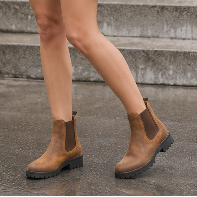 Everstride | Chelsea Ankle Boots – Versatile Brown Style for Women