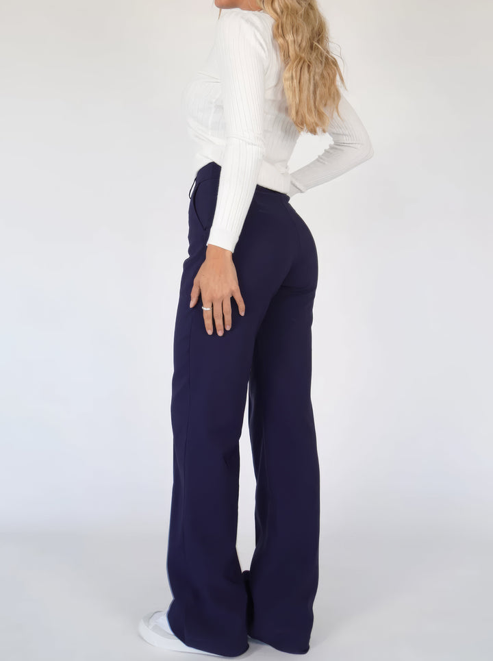 Zoe | Chic And Versatile Wide Leg Casual Pants