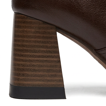 Norielle | Ankle Boots – Sculpted Heel Style for Women