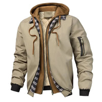 Mason | Durable and Cozy Hooded Bomber Jacket