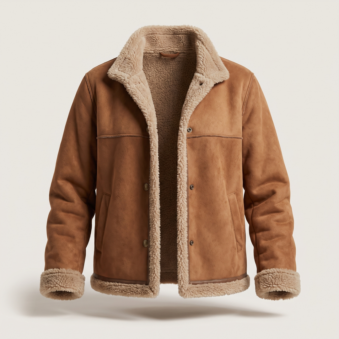 Ruby | Shearling-Lined Jacket – Luxurious Warmth for Women