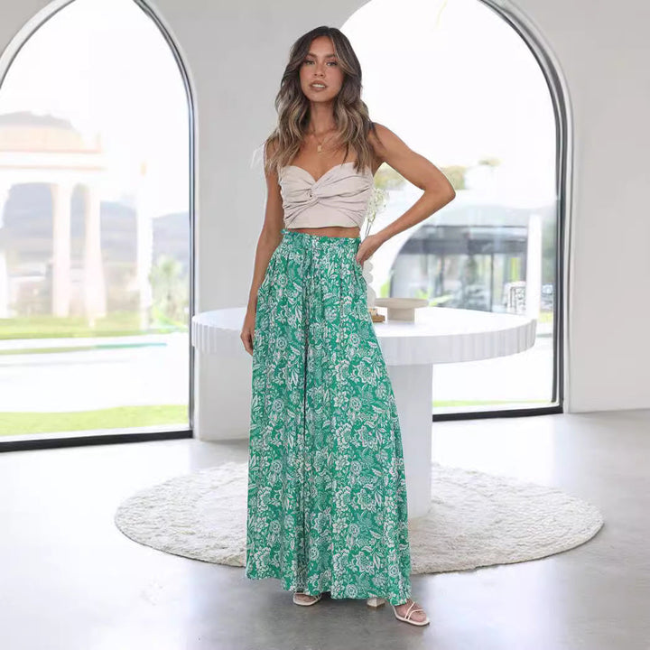 Olivia | Elegant And Breezy Summer Wide Leg Palazzo Pants