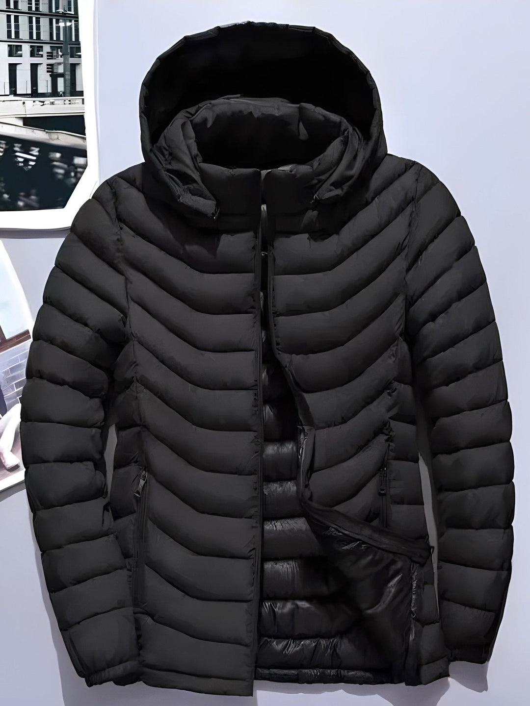 Owen | Hooded Puffer Jacket – Lichtgewicht en Comfortabel