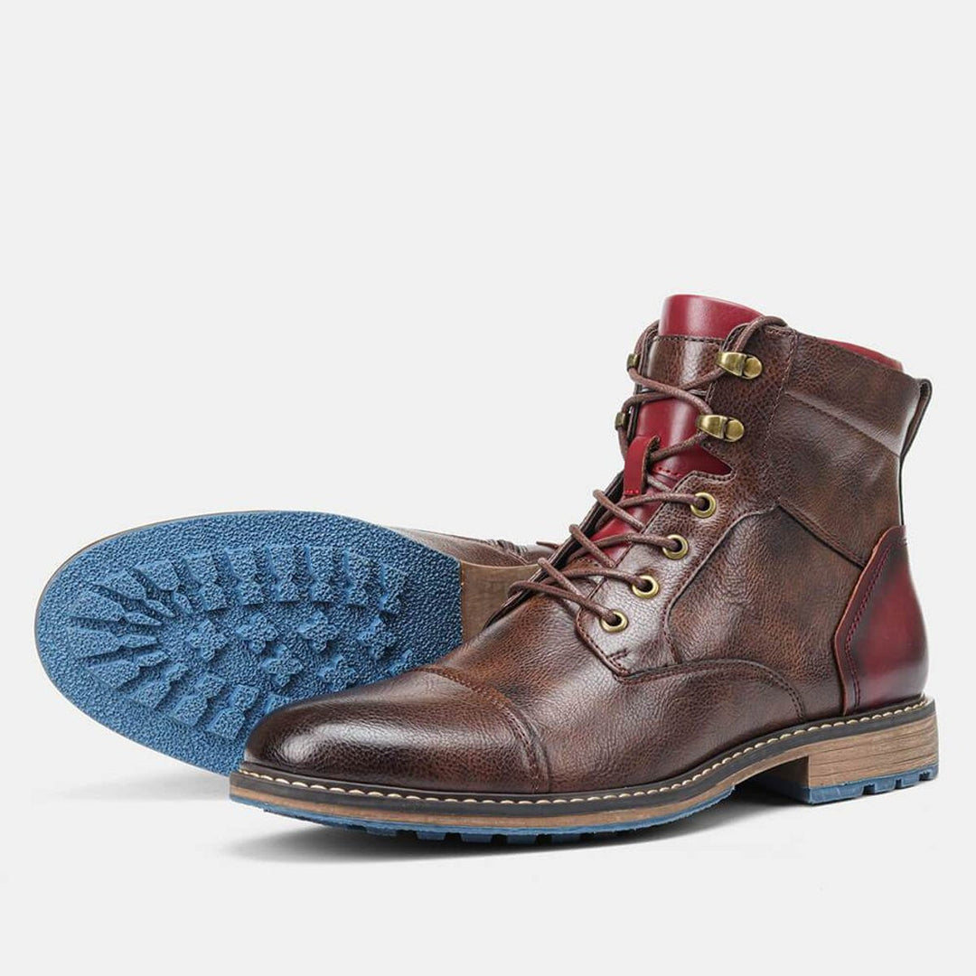 Alexander | Elegant And Sophisticated Oxford Leather Men Boots