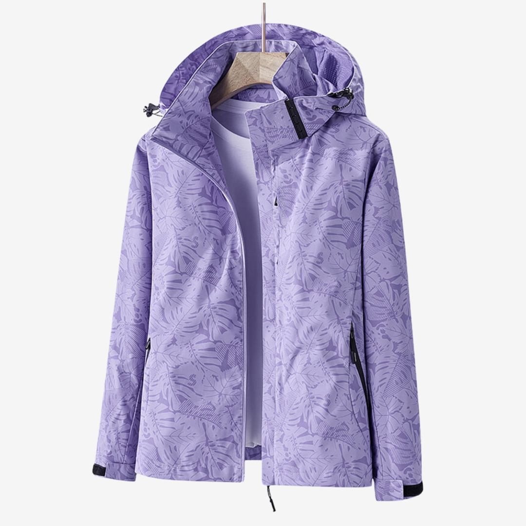 Eleanor | Modern Waterproof Hooded Jacket