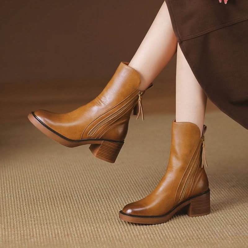 Selene | Ankle Boots – Premium Leather Style for Women