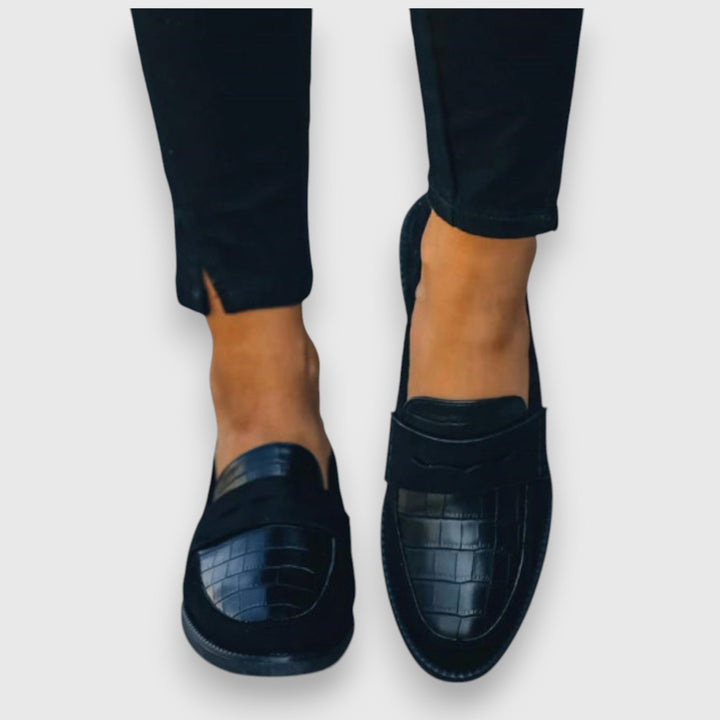 Eleanor | Timeless And Versatile Leather Slip-On Loafers