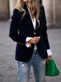 Camilla | Luxurious Plush Velvet Evening Blazer