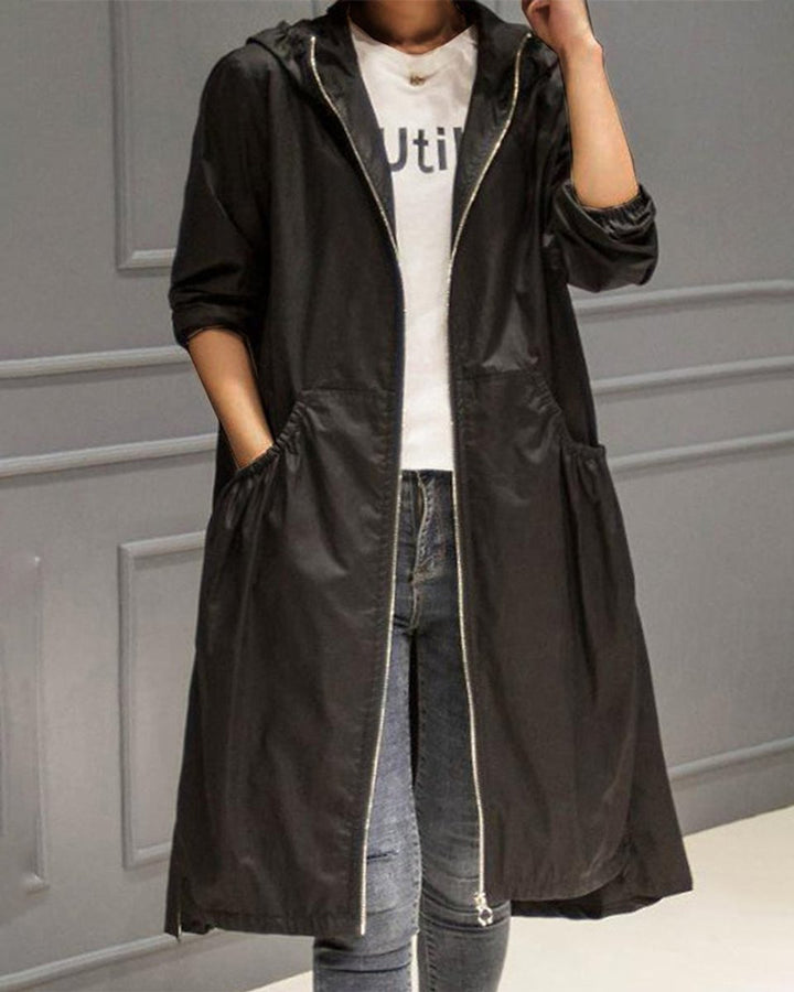 Alice | Elegant A-Line Waterproof Jacket