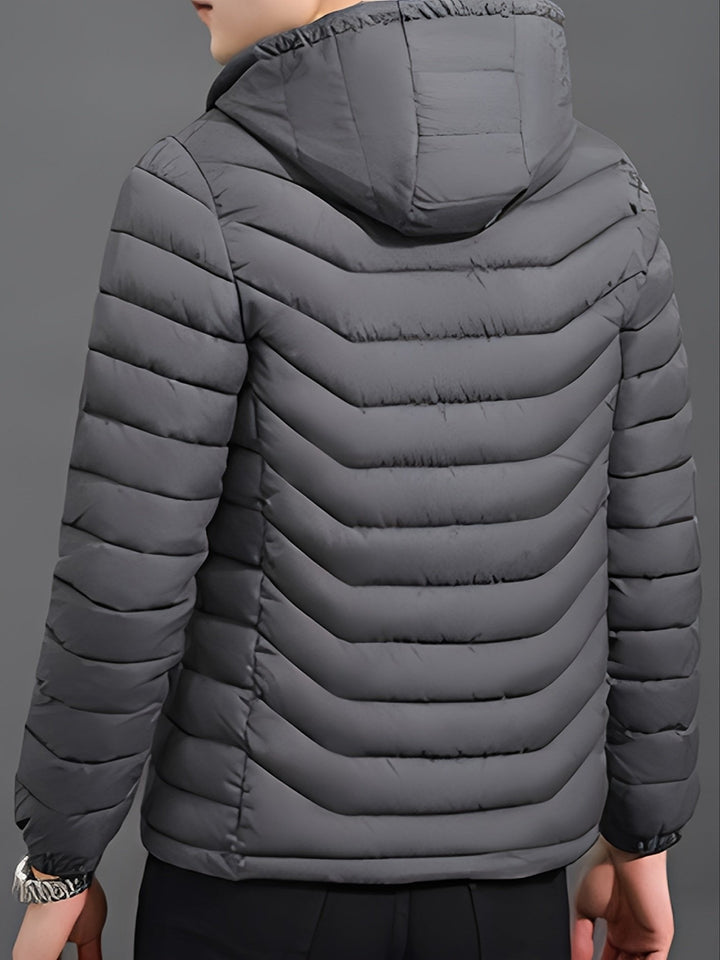 Owen | Hooded Puffer Jacket – Lichtgewicht en Comfortabel