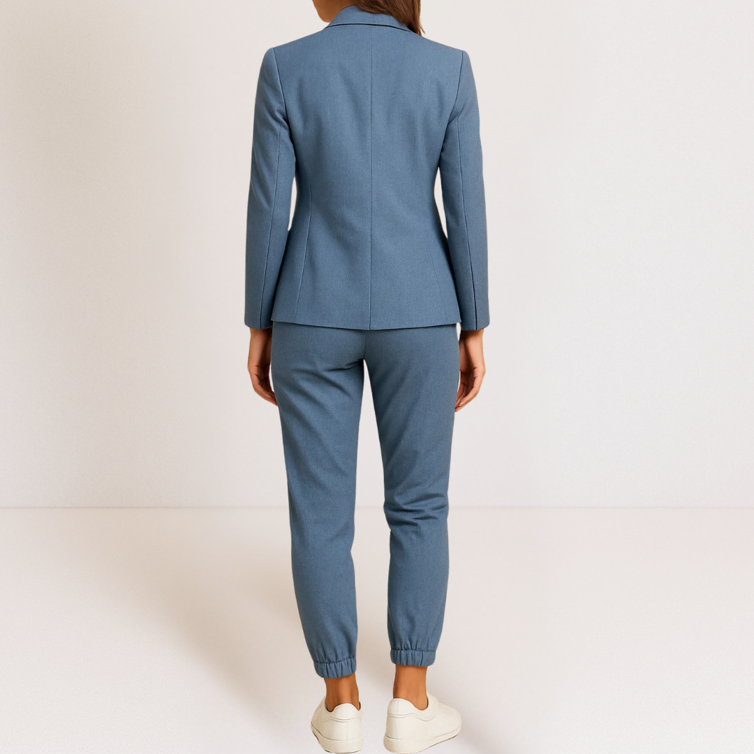 Amelia | Polished Blazer and Jogger Set for Modern Comfort
