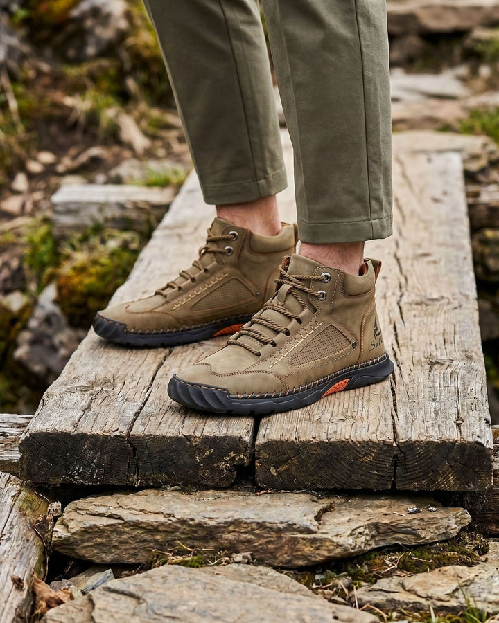 Marlowe | Heritage Boots – Structured Faux Leather for Men