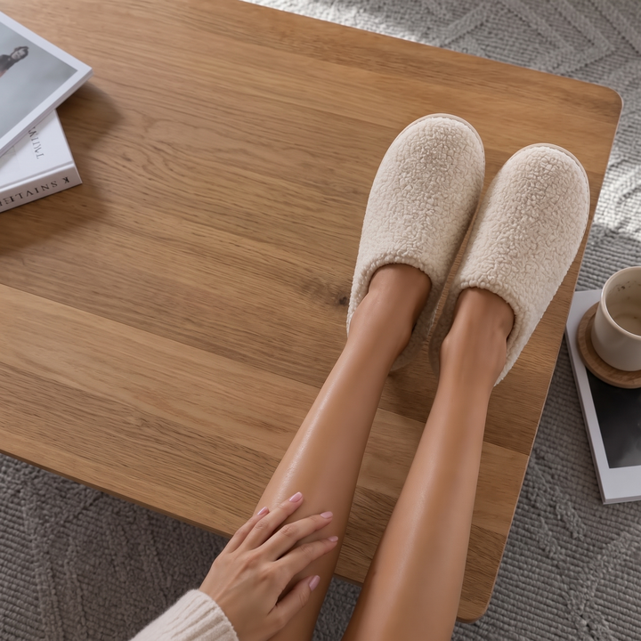 Toastia | Plush Non-Slip Slippers – Soft Comfort for Home