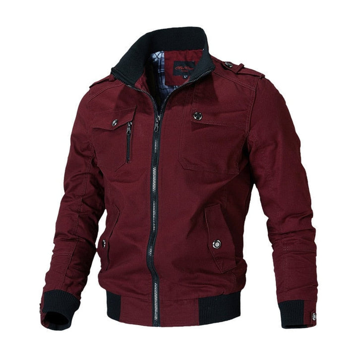 Reuben | Military-Inspired Utility Bomber Jacket