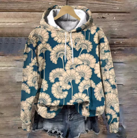 Sienna | Cozy And Colorful Jacquard Knit Hoodie