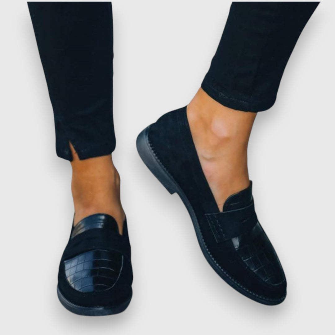 Eleanor | Timeless And Versatile Leather Slip-On Loafers