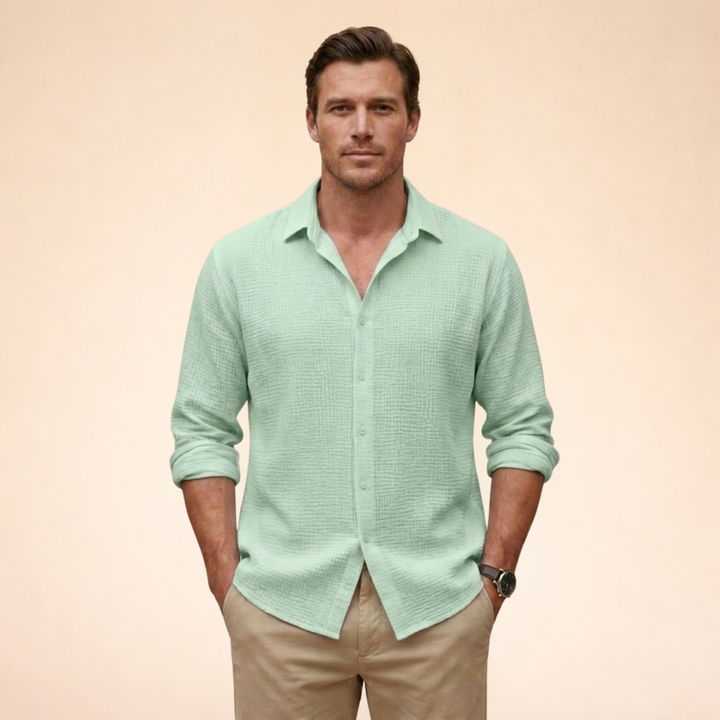 Marlin | Chemise à manches longues moderne et polyvalente