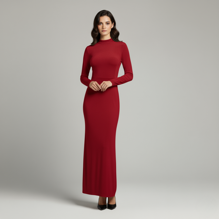 Jaleesa | Elegant Long Sleeves Maxi Dress