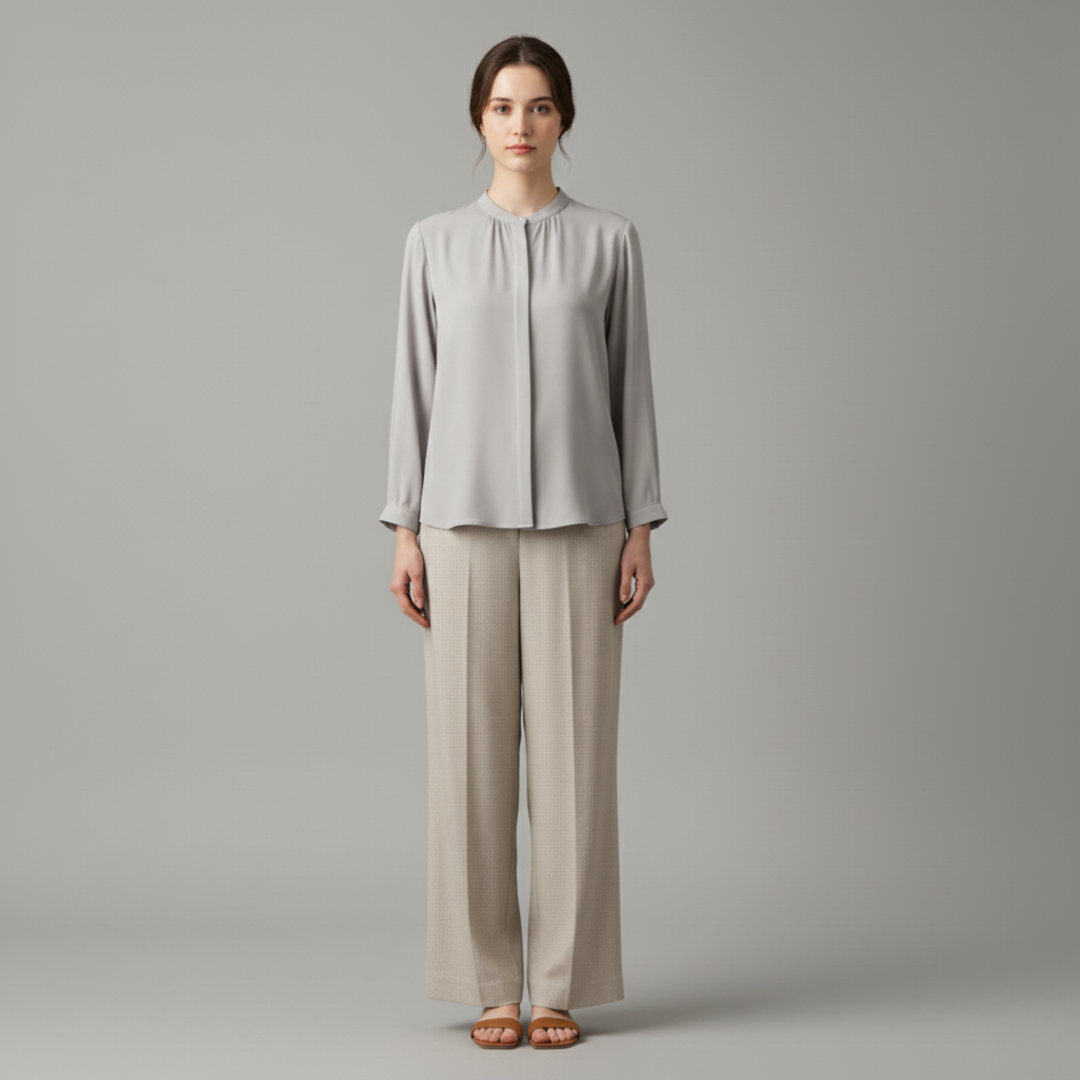 Mary | Elegant Classic Summer Blouse