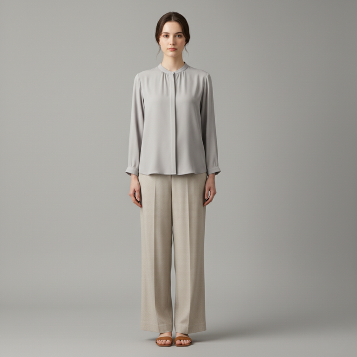 Mary | Elegant Classic Summer Blouse