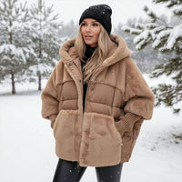 Victoria | Cozy and Stylish Oversized Quilted Hooded Jacket