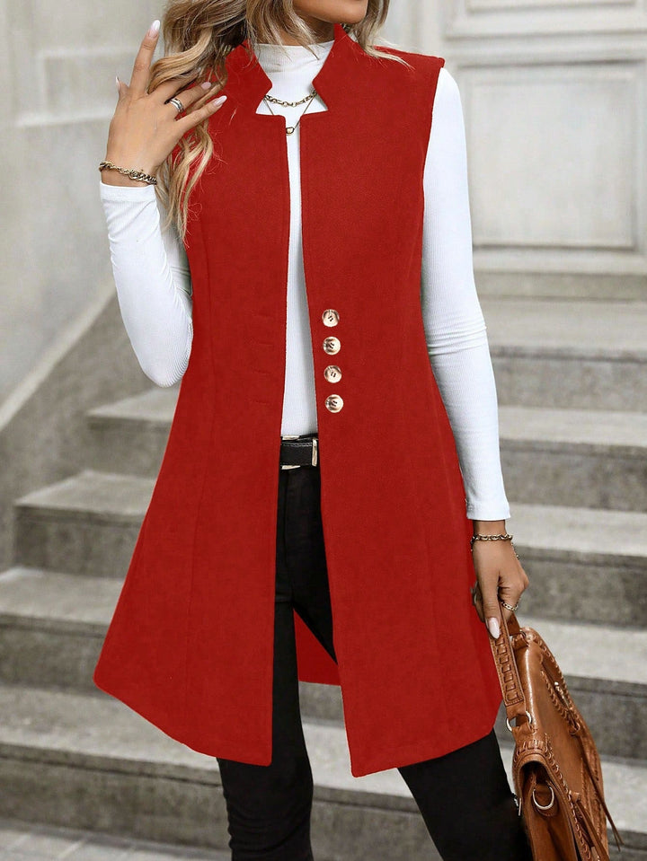 Clara | Chic And Tailored Buttoned Vest