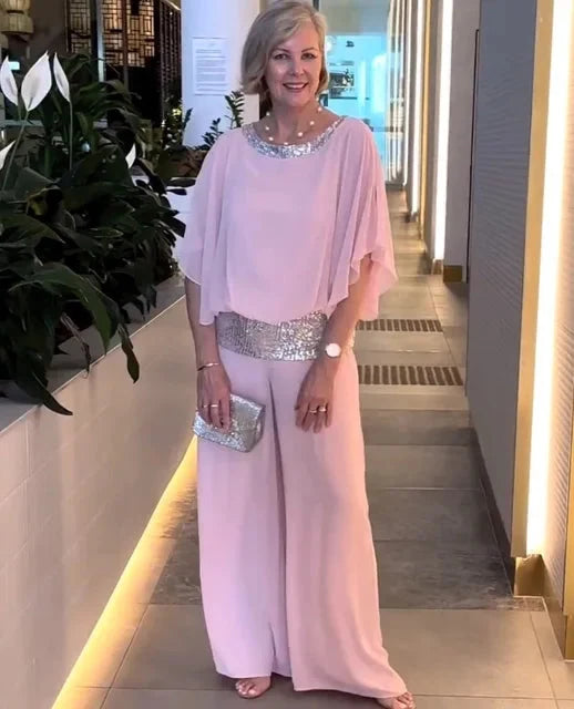 Maya | Graceful And Chic Wide-Leg Two Piece Set