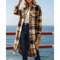 Laura | Stylish and Elegant Checked Trench Coat