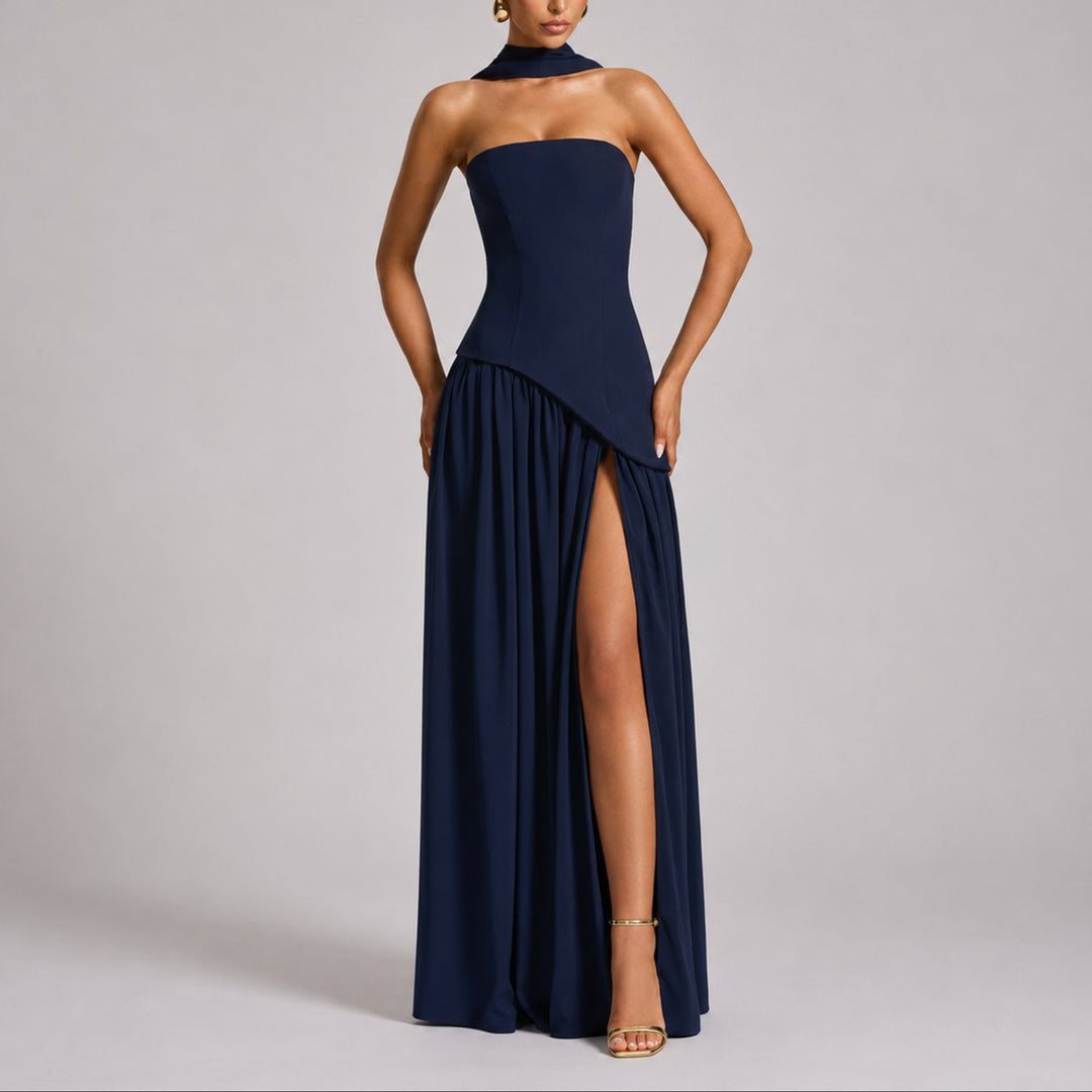 Sophia | Abito lungo elegante e raffinato da matrimonio autunnale