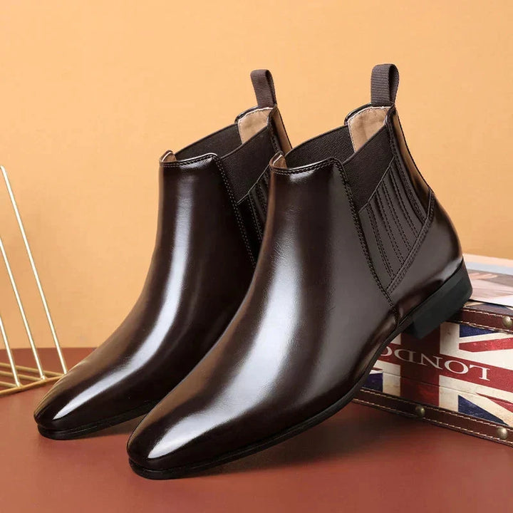 Isabelle | Pointed-Toe Chelsea Ankle Boots for Polished Everyday Style