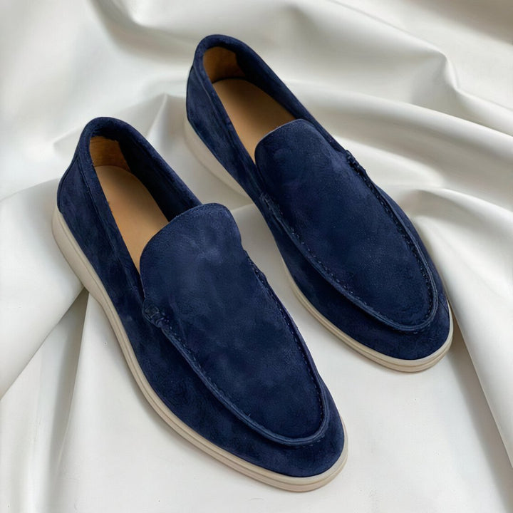 Julian | Mocassins sophistiqués et respirants en cuir, faciles à enfiler