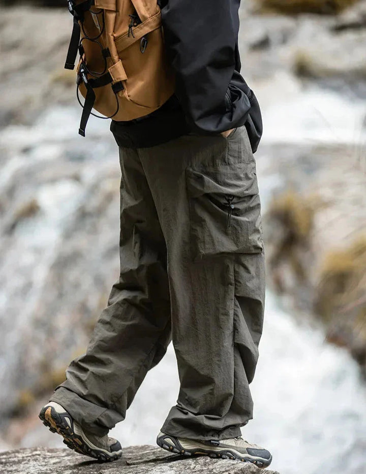 Lucas | Textured And Functional Men's Cargo Pants