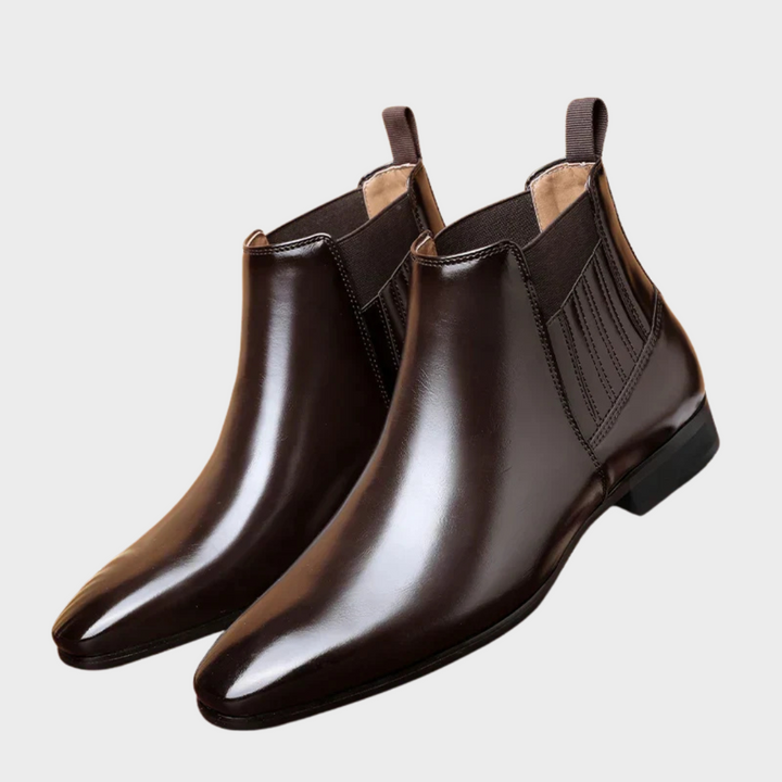 Isabelle | Pointed-Toe Chelsea Ankle Boots for Polished Everyday Style