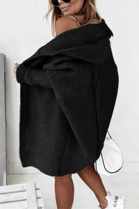 Harper | Cozy And Contemporary Oversized Hooded Cardigan