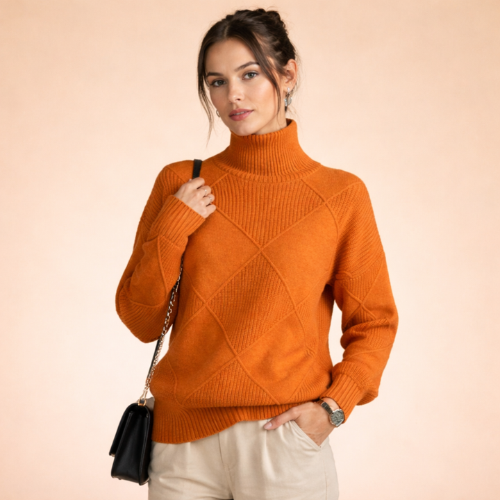Louise | Cashmere Turtleneck Sweater