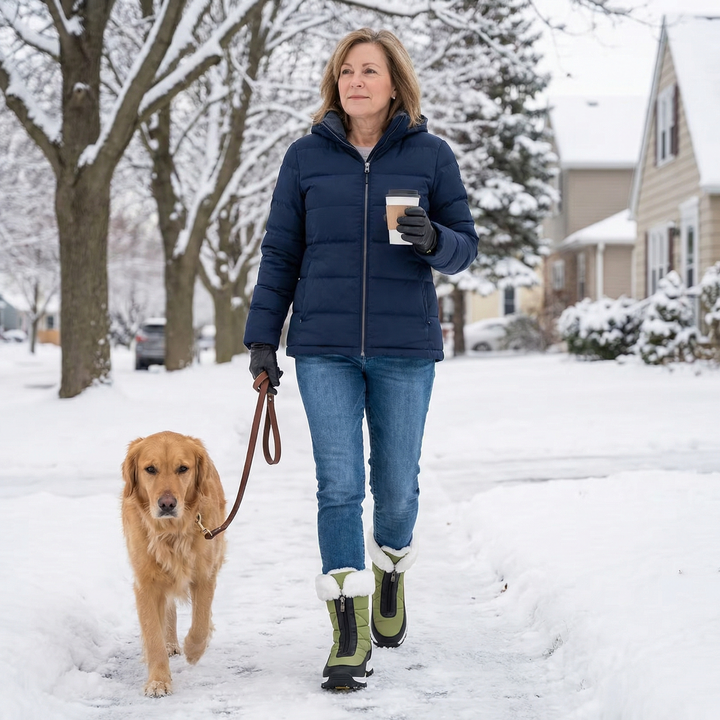 Frostara | Waterproof Winter Boots – Fur Lined Style for Women