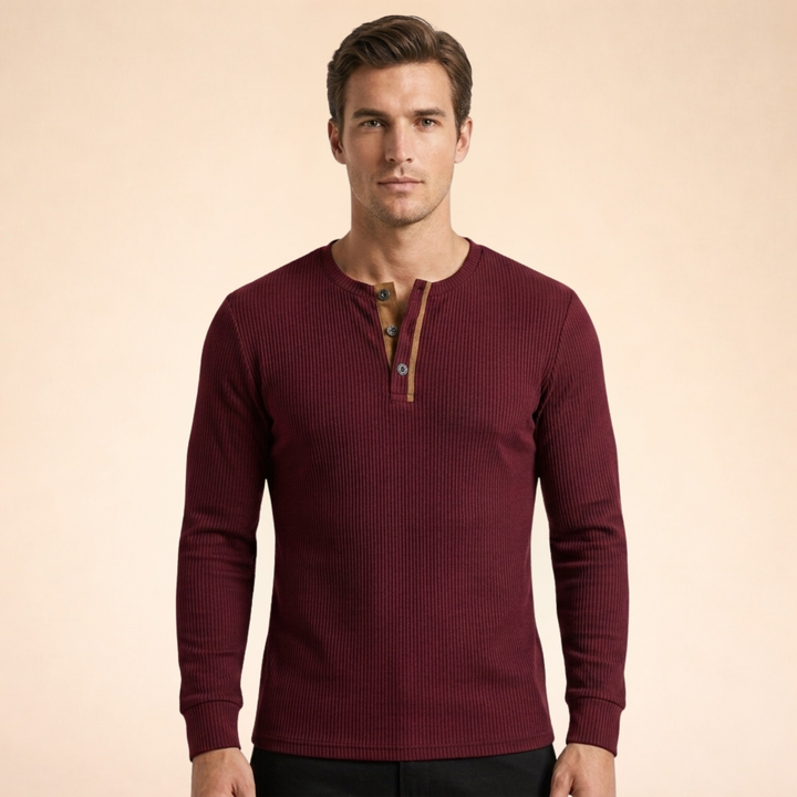 Frederick | Elegante und warme Langarm-T-Shirts